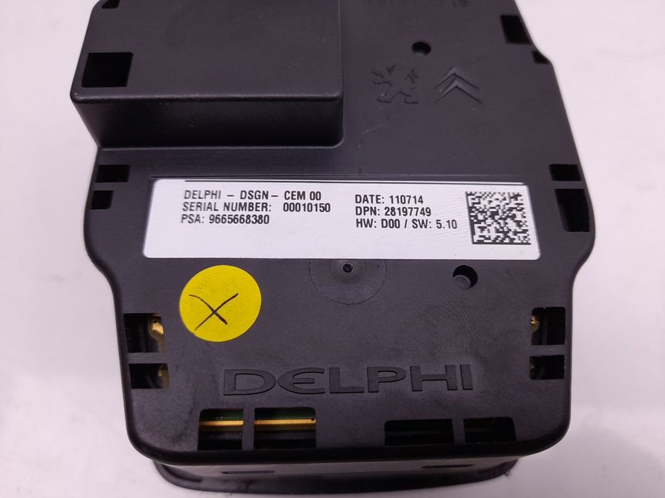 PEUGEOT 508 Multi-function Control/Button/Switch65111519945858122