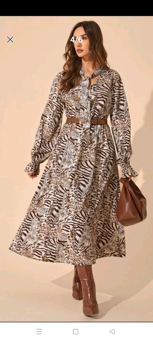 Sukienka damska długa