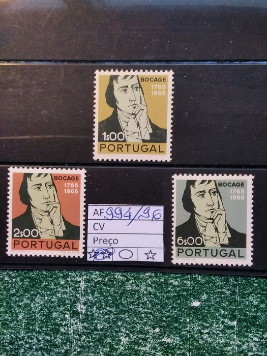 1966  2nd Centenary of Bocage's Birth MNH **