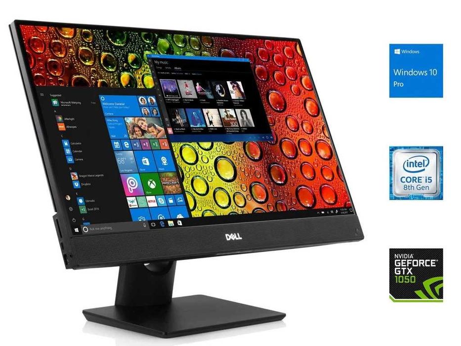15шт‼️. Моноблок Dell OptiPlex 7460 AIO 23.8" IPS FHD | Intel Core i5-8500 | 8GB DDR4 | SSD 256GB | Б/в | Опт та роздріб‼️