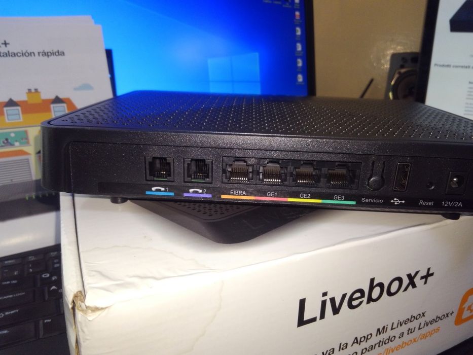 модем-роутер Live box+