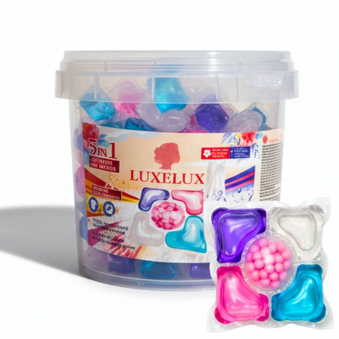 Kapsułki do Prania o Zapachu Kwiatowym 5w1 75szt. LUXELUX
