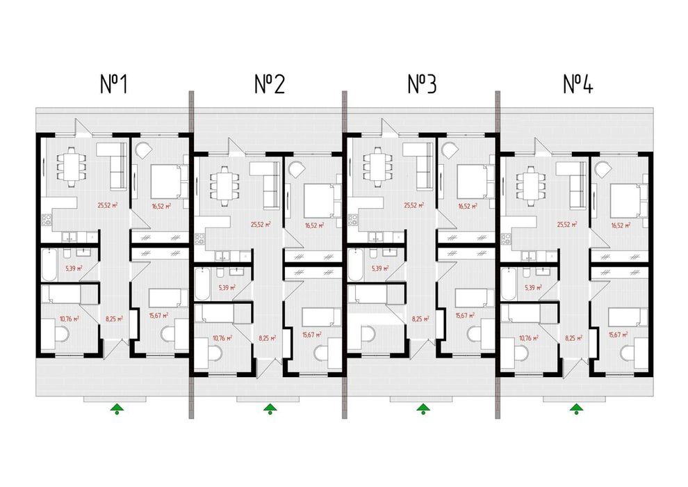 Продаж котеджів за ціною квартири!