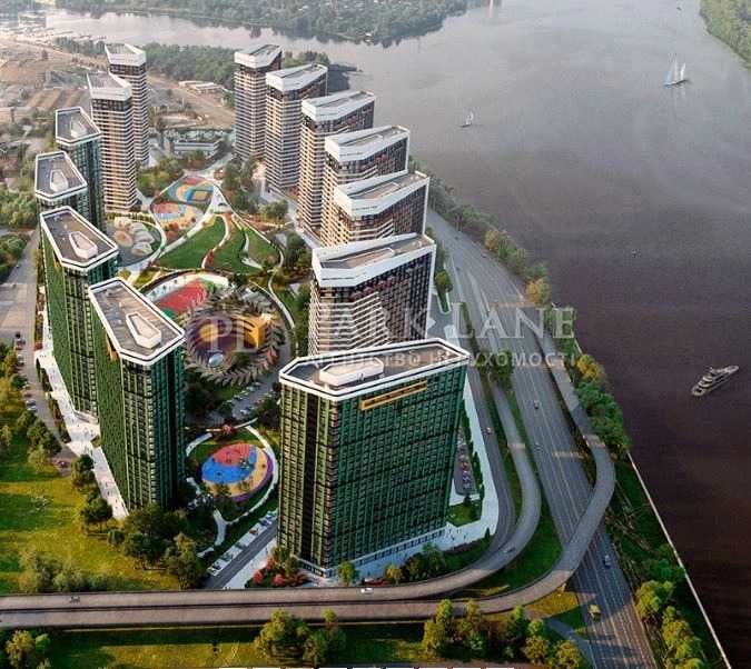 Продаж 2к прямий вид на Дніпро Дніпровська наб 15є ЖК Great