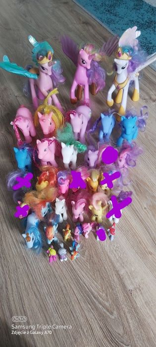 Koniki Pony/ graja i świecą