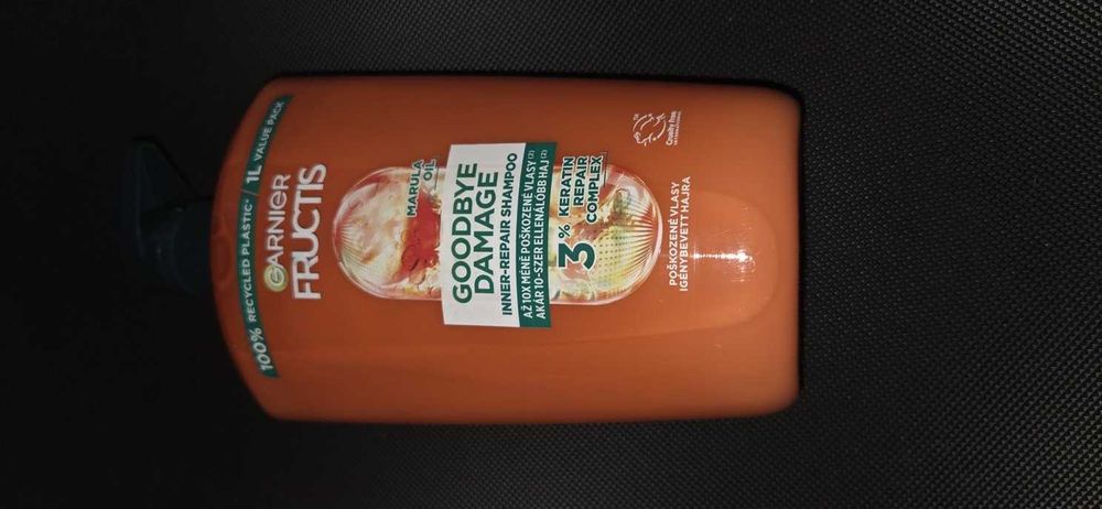 Szampon Garnier Fructis 1 litr - 1 sztuka nowy