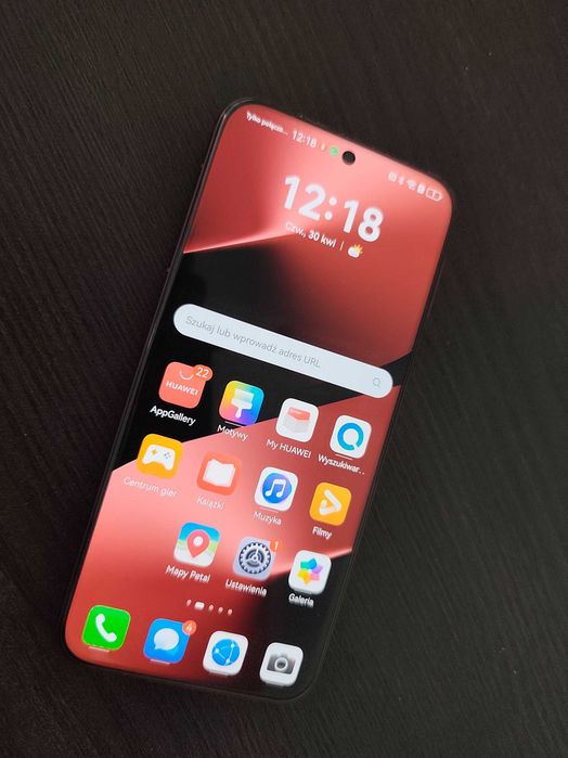 Huawei Pura 80 Pro wiśniowo-czerwony na gwarancji