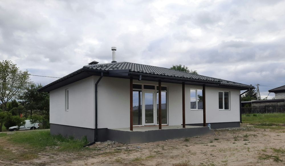 Современный дом с камином под Киевом