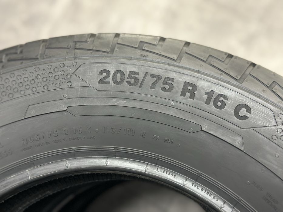 Нові літні шини Continental ContiVanContact 100 205/75 R16C 113/111R
