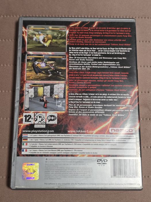 Tekken 5 PS2 PlayStation 2