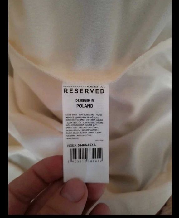 Ładna nowa sukienka