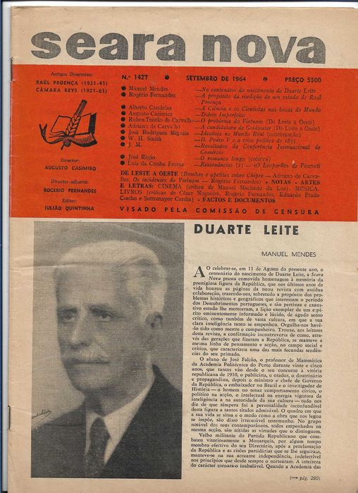 Seara Nova de 1964