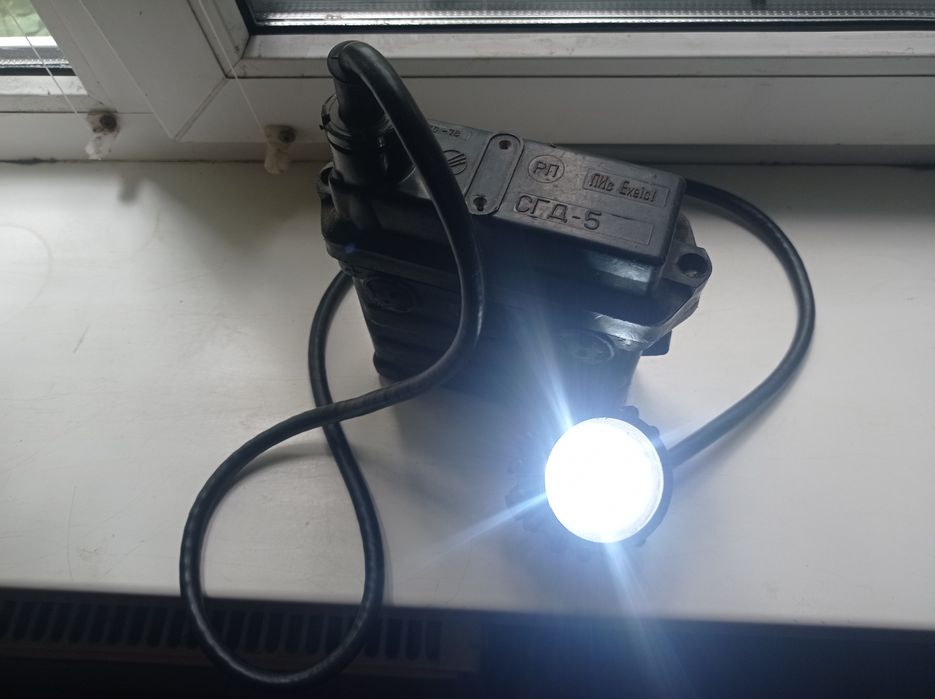 Фонарь щелочной, (коногонка)