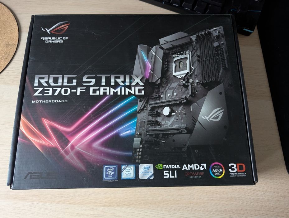PCパーツ ASUS - ROG STRIX Z370-F GAMING ASUS ROG STRIX Z370-F GAMING - Płyty główne Socket 1151