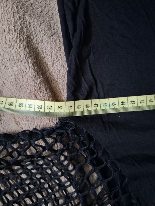 Bluzeczka z siatkowym rekawkami