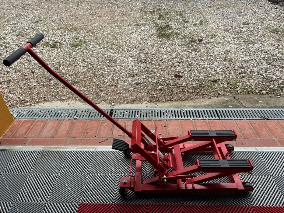 jaque de motocicleta hidráulica