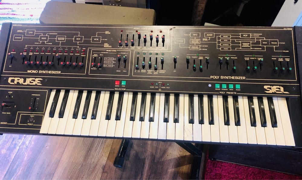 Siel Cruise - Sintetizador Analogico Vintage