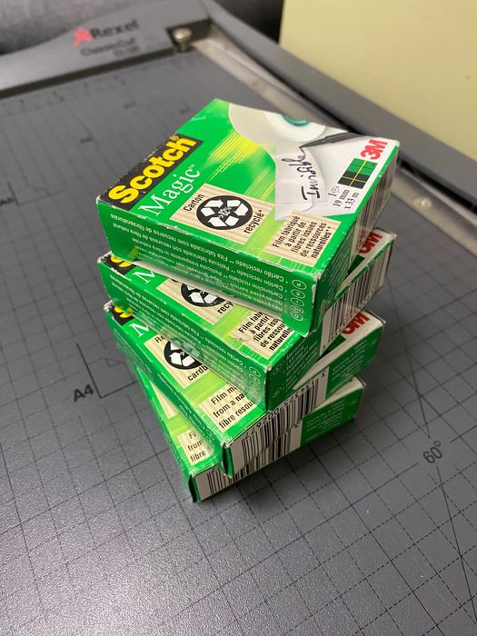 Клейкая лента Scotch Magic 19 мм х 33 м Невидимая. Є 5  шт.