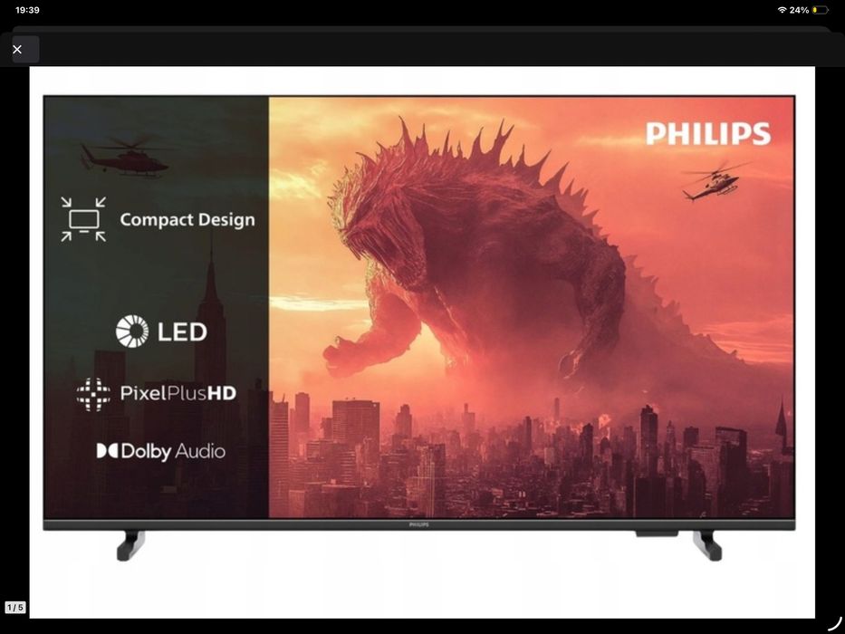 Telewizor Philips 43PFS5500/12  zakupiony w grudniu 2025