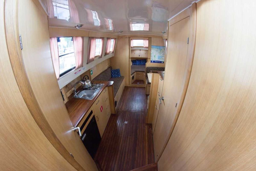 Sprzedam jacht motorowy, hauseboat Vistula Cruiser 30, zadbany