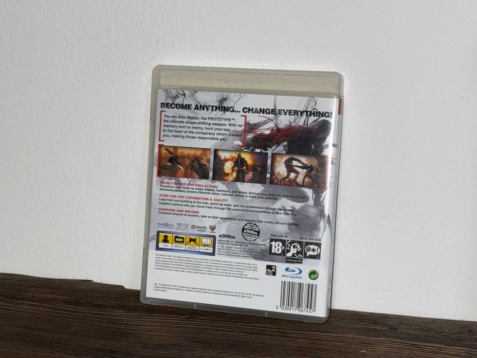 Prototype PS3 Playstation 3 3xA