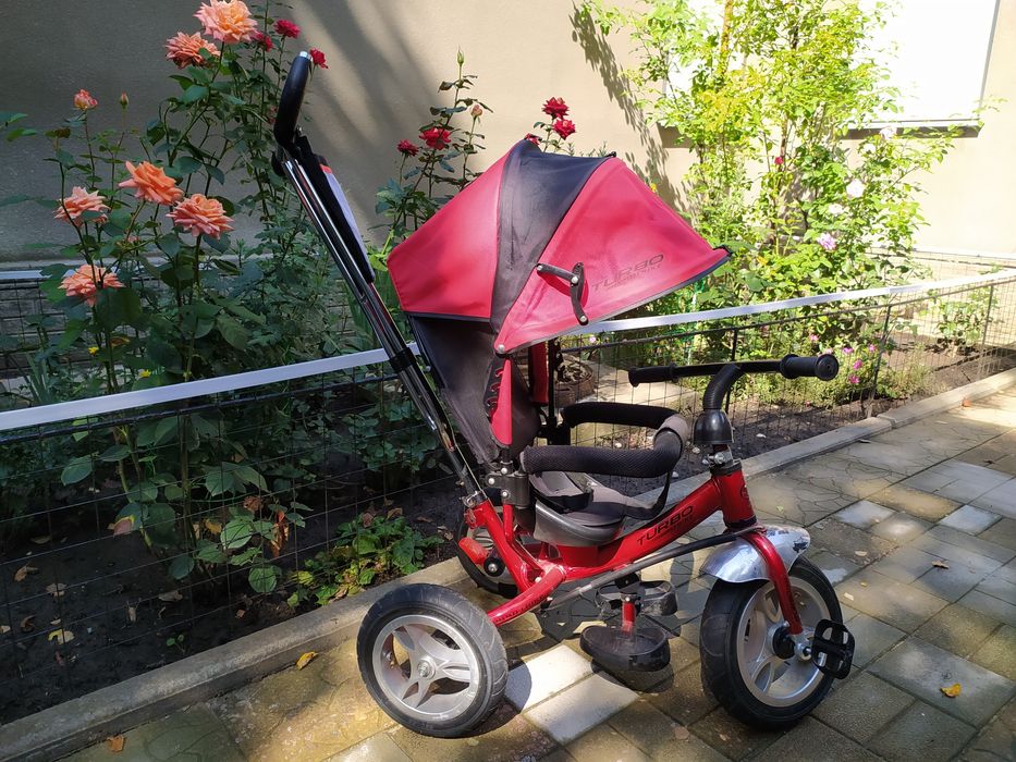 Дитячий триколісний велосипед TURBO TRIKE