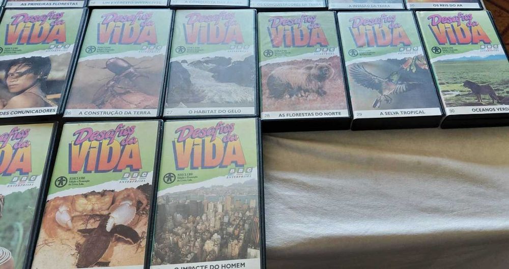 Coleção de cassetes completas Desafios da Vida
