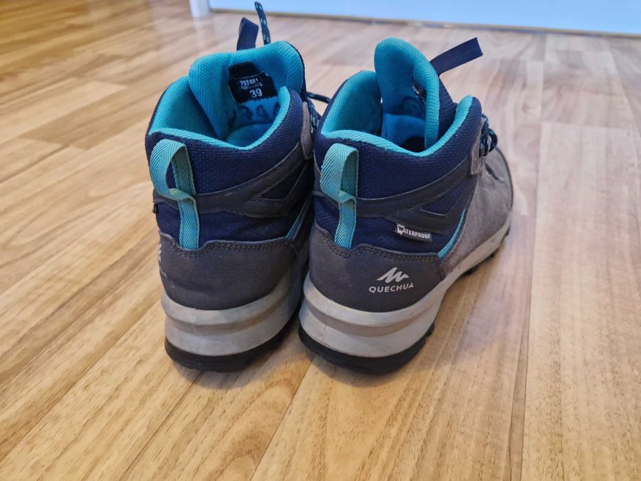 Buty młodzieżowe QUECHUA Traperki / Zimowe rozm. 39 - Tanio, Warszawa