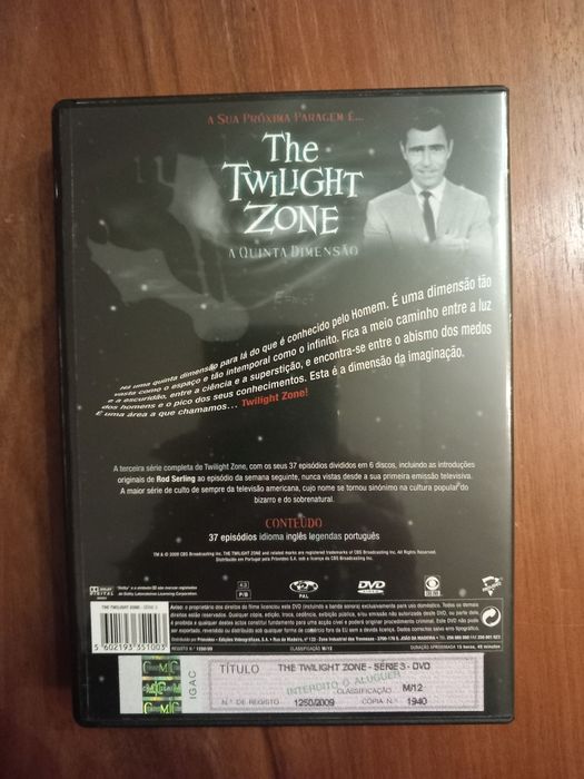 The Twilight Zone (Série 3/6DVD)