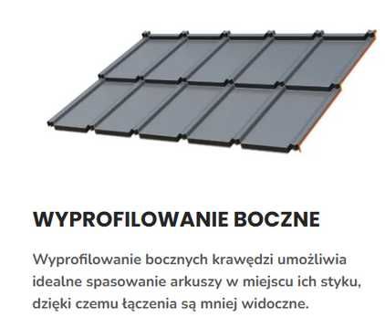Blachpol Passa de Lux blachodachówka płaska / Nowość promocja / wycena