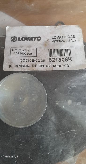 Ремонтний комплект газового редуктора