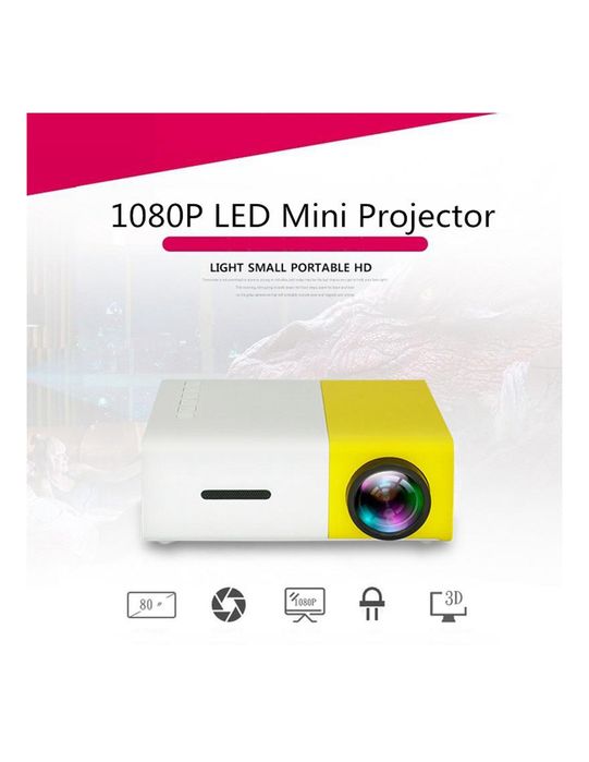 Mini Projetor Portátil Multimédia