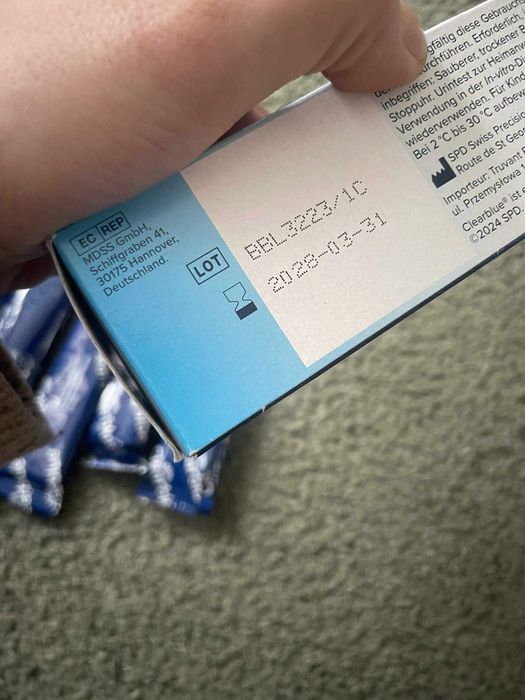 Clearblue Zestaw 5 testów ciążowych jendnominutowych 1401