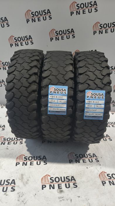 3 pneus 185R14 C Nelcaf - Oferta dos Portes