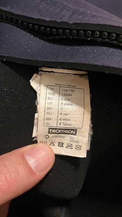 Fato neoprene criança