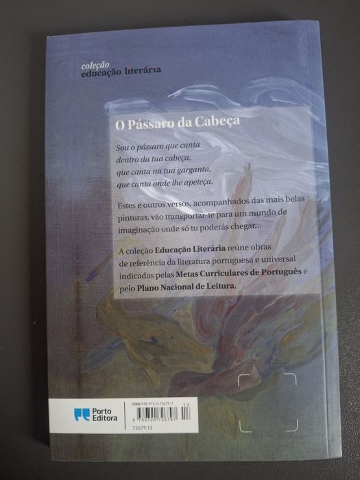 Livro "O Pássaro da Cabeça e mais versos para crianças"
