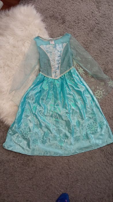 Платье Эльзы 7-8лет оригинал Disney