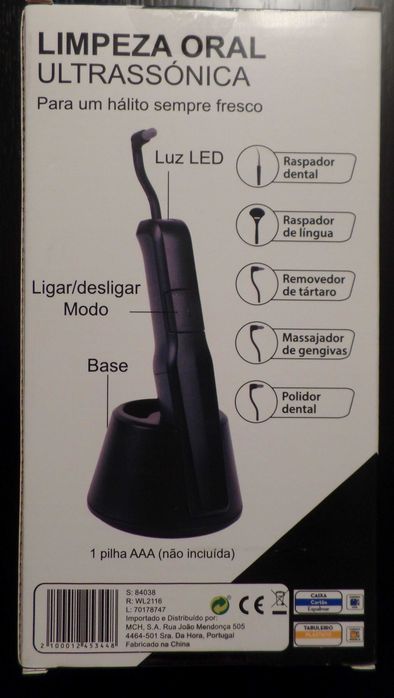 Kit limpeza oral ultrassónica