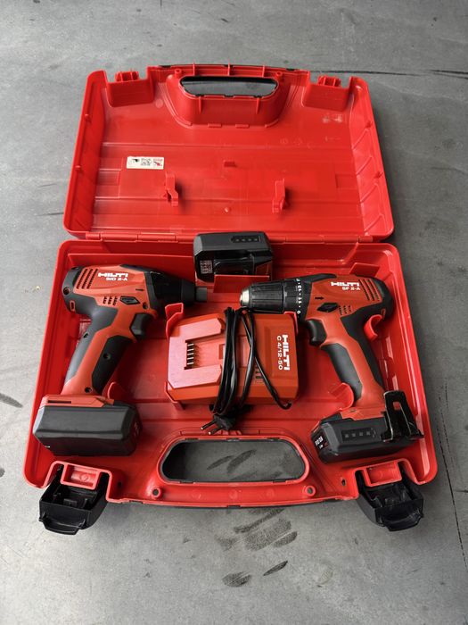Zestaw Hilti wkrętarka i zakrętarka udarowa