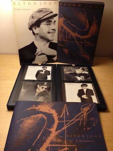 Elton John – To Be Continued... Box Edição Limitada 4 CD.