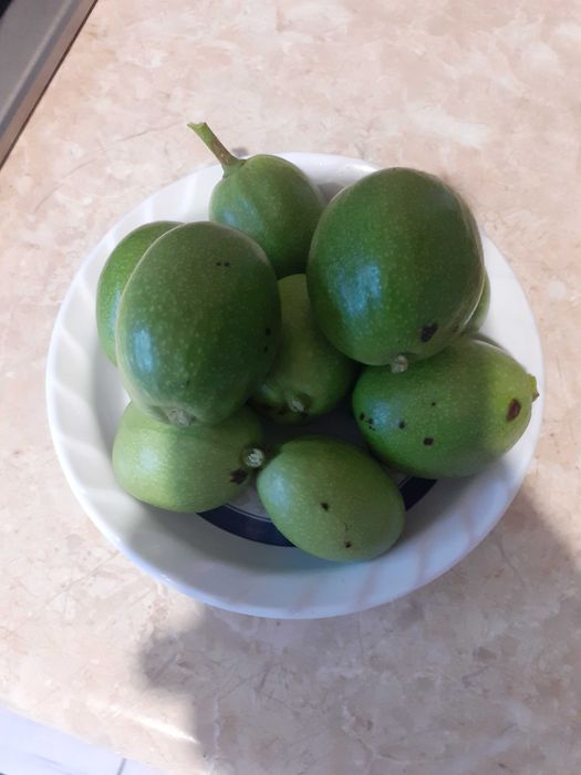 Orzechy Włoskie ZIELONE bez oprysków