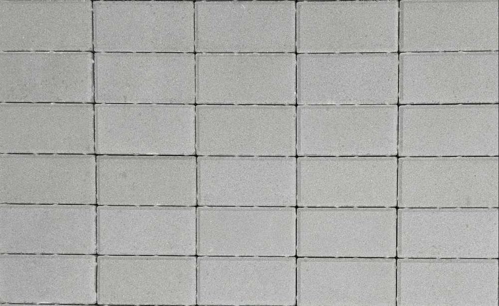 Kostka brukowa prostokąt/holland 8 cm kolor szary