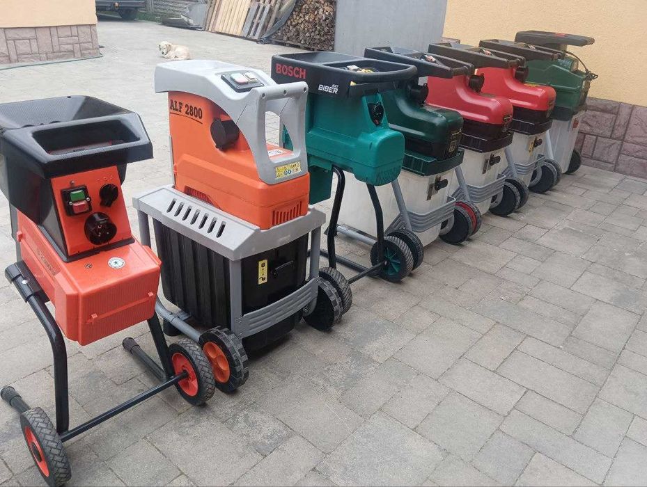 Садові подрібнювачі гілок (Шредери)