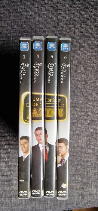 Pack 4 DVD's Diz Que é uma Espécie de Magazine - Gato Fedorento