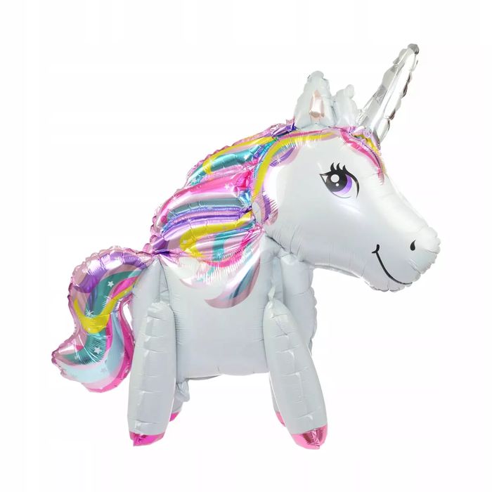 Balon foliowy stojący jednorożec 54cm. Arpex. Nowy Produkt