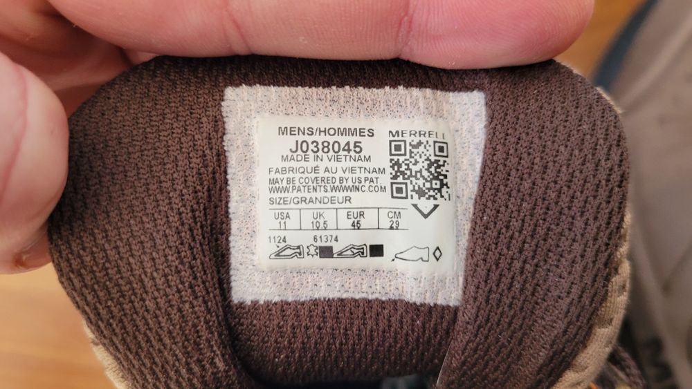 Buty Z GWARANCJĄ MERRELL MOAB Speed2 Leather 45 trekingowe