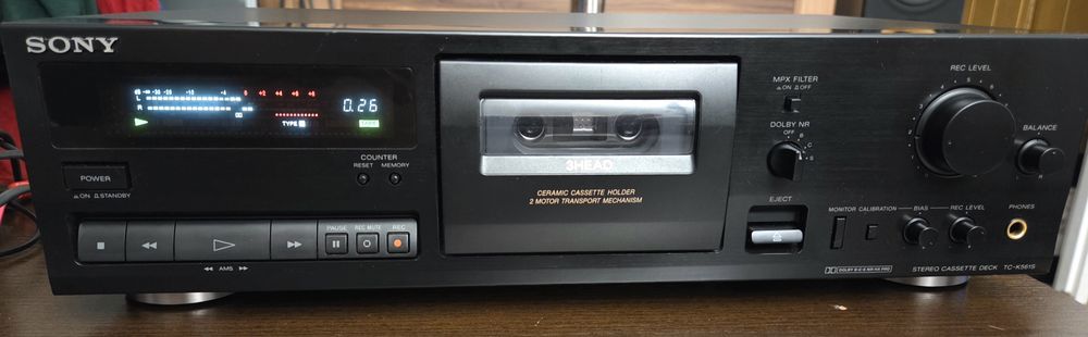 Wspaniały Magnetofon deck Sony TC-K561s