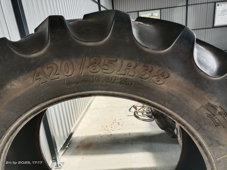 Opony 2x 420/85R38 i 2x 340/85R28