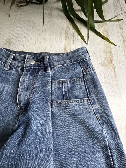 Piękne jeansy 3/4 Dazy r S 36 cudo mega oryginalny krój