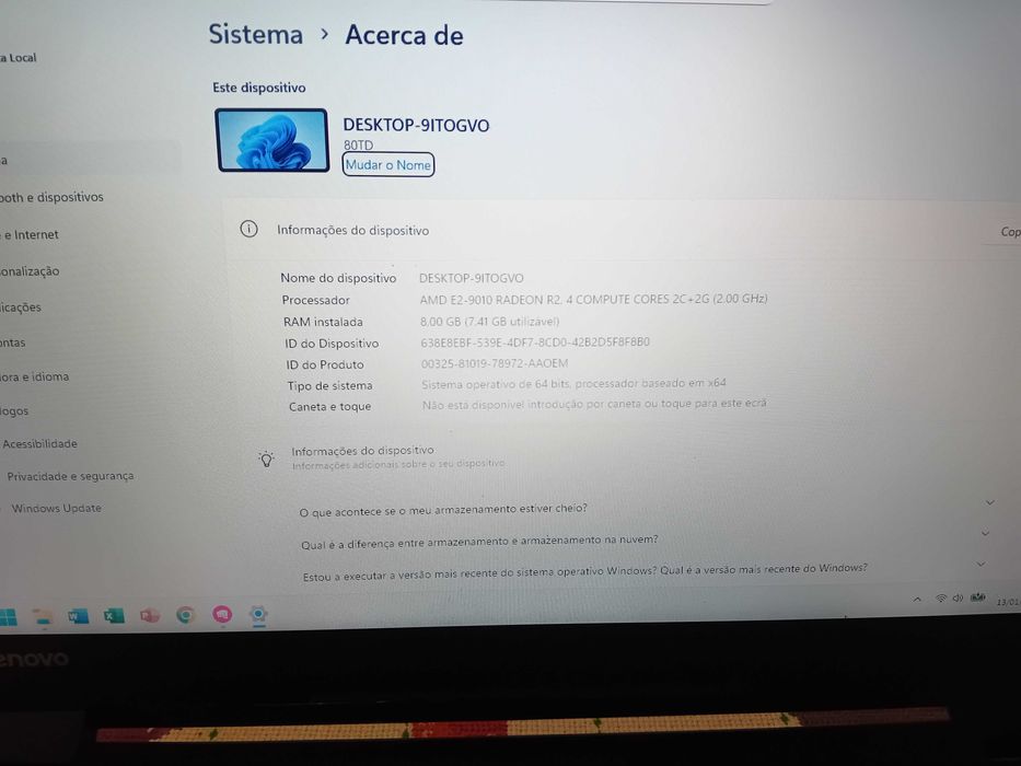 Vendo Portatil lenovo